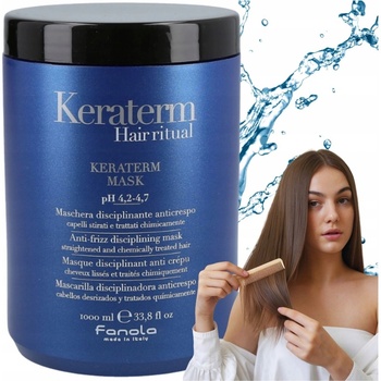 Keraterm Mask - Vyživující a hydratující maska pro narovnané a chemicky ošetřené vlasy